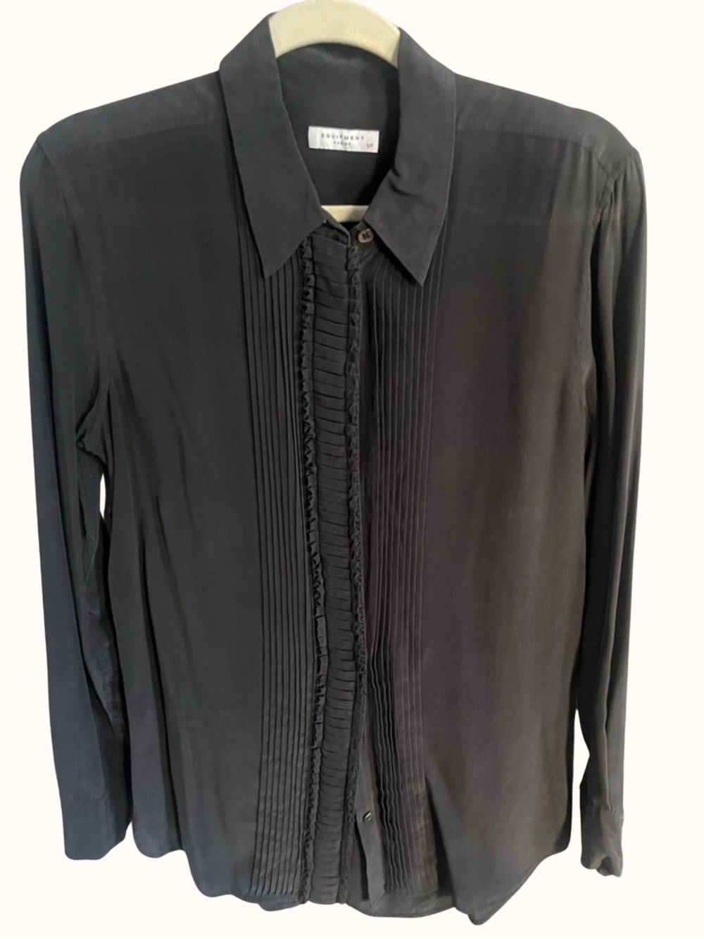 Equipment Silk Button Down Blouse